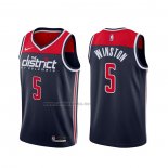 Camiseta Washington Wizards Cassius Winston #5 Association 2020-21 Azul